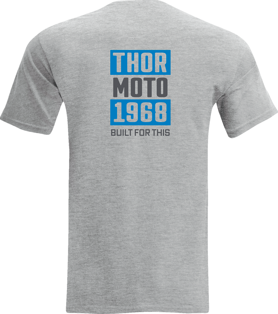 THOR Built T-Shirt - Heather Gray - Small 3030-23551