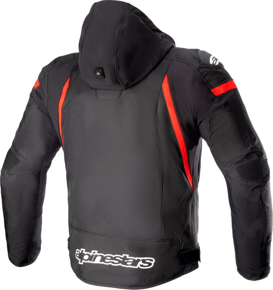 ALPINESTARS Zaca Waterproof Jacket - Black/Red/White - XL 3206423-1342-XL