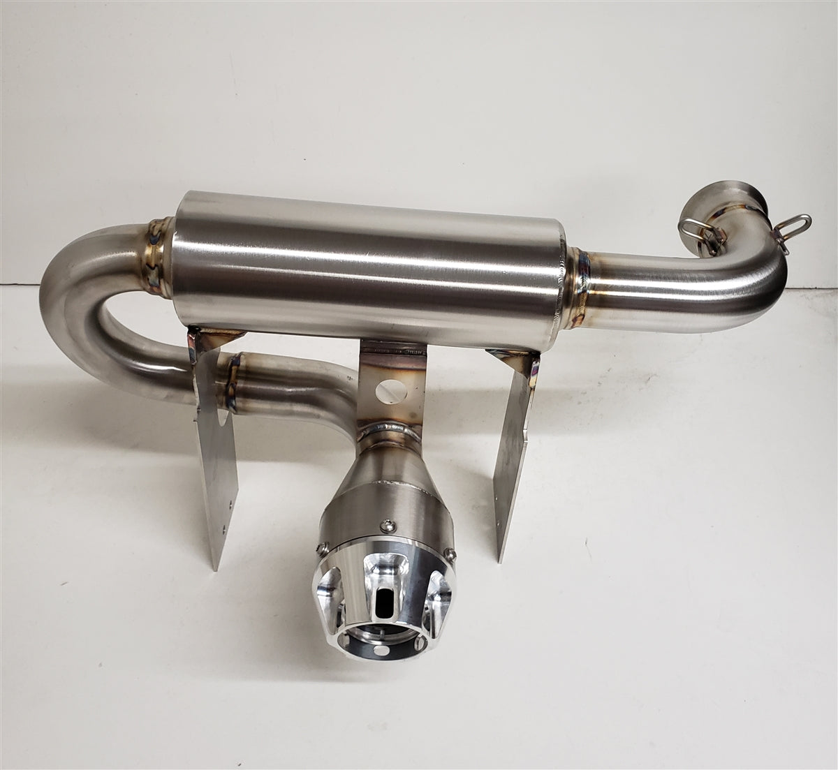 Empire industries full stainless steel slip on exhaust for can am x3