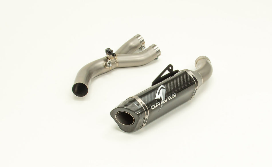 Graves motorsports graves r1 15-22 cat eliminator exhaust system