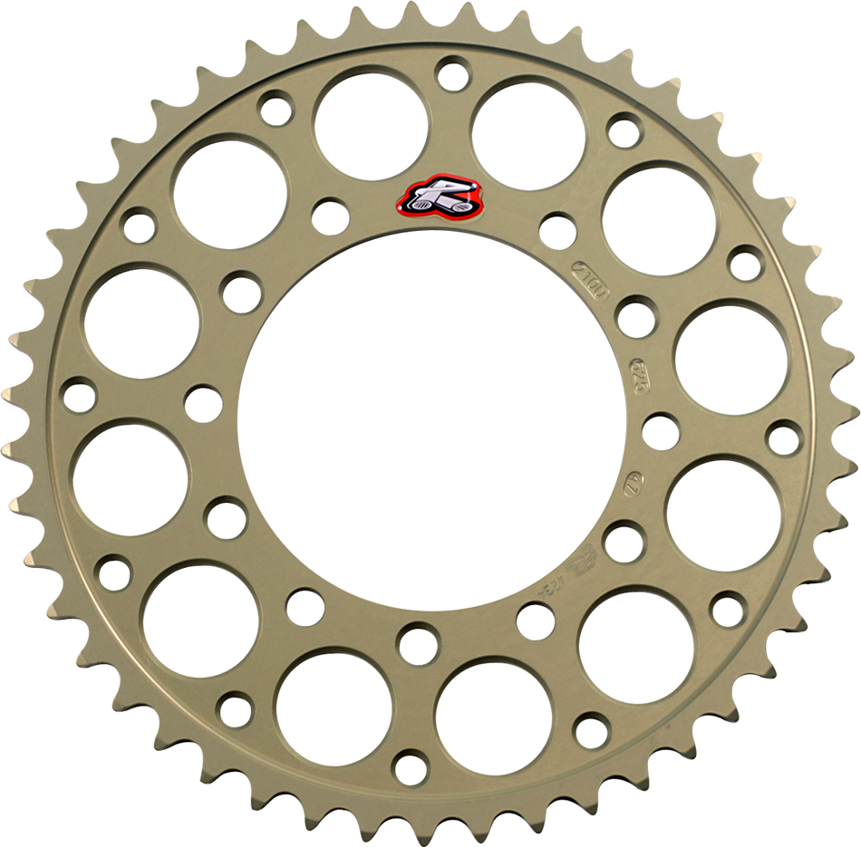 RENTHAL Sprocket - Rear - 47 Tooth 210U-525-47P-HA