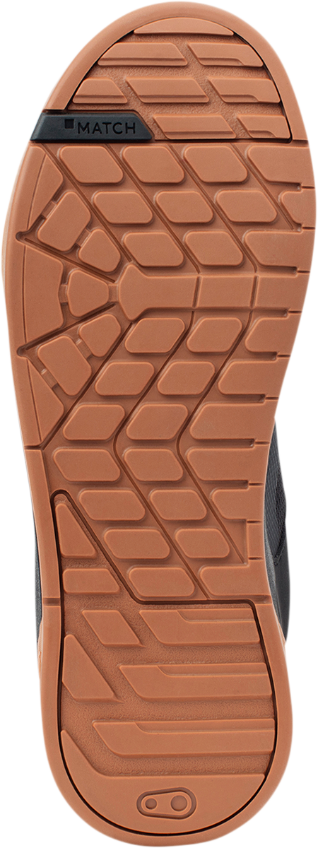 CRANKBROTHERS Stamp Lace Shoes - Black/Silver - US 7.5 STL01081A-7.5