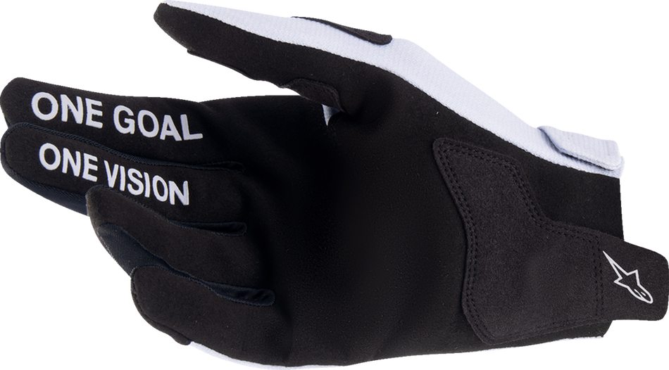 ALPINESTARS Youth Radar Gloves - Haze Gray/Black - Large 3541824-9261-L