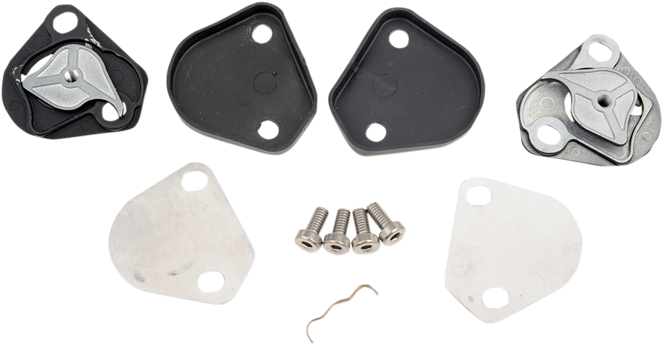 AGV Pista/Corsa/Veloce Pivot Kit - With Screws 20KIT60016999