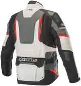 Chaqueta ALPINESTARS Andes Pro Drystar - Gris/Negro/Rojo - Pequeña 3207119-9113-S 