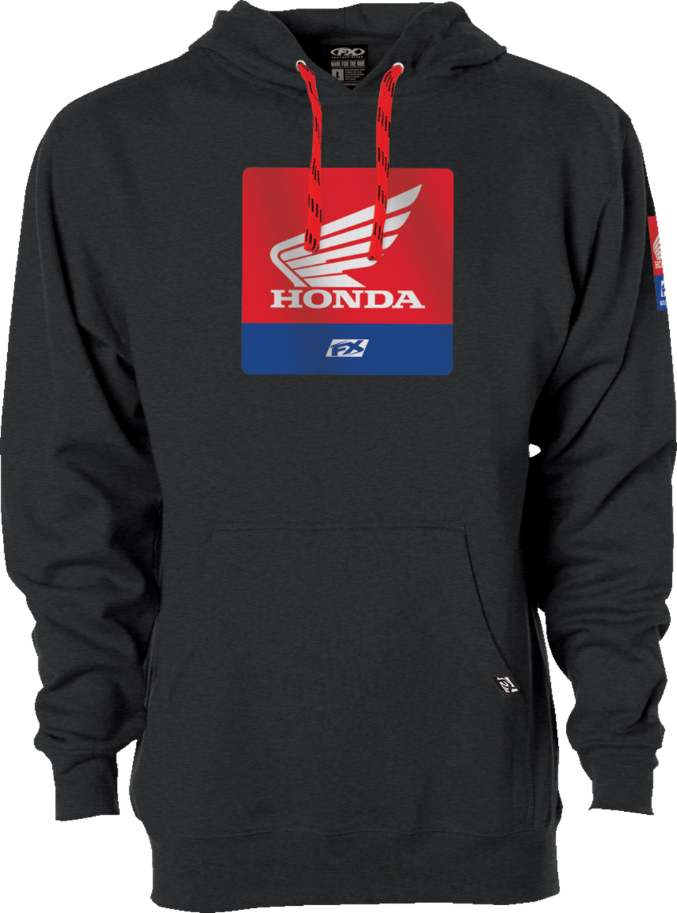 FACTORY EFFEX Honda Boxer Pullover Hoodie - Heather Charcoal - Large 26-88304