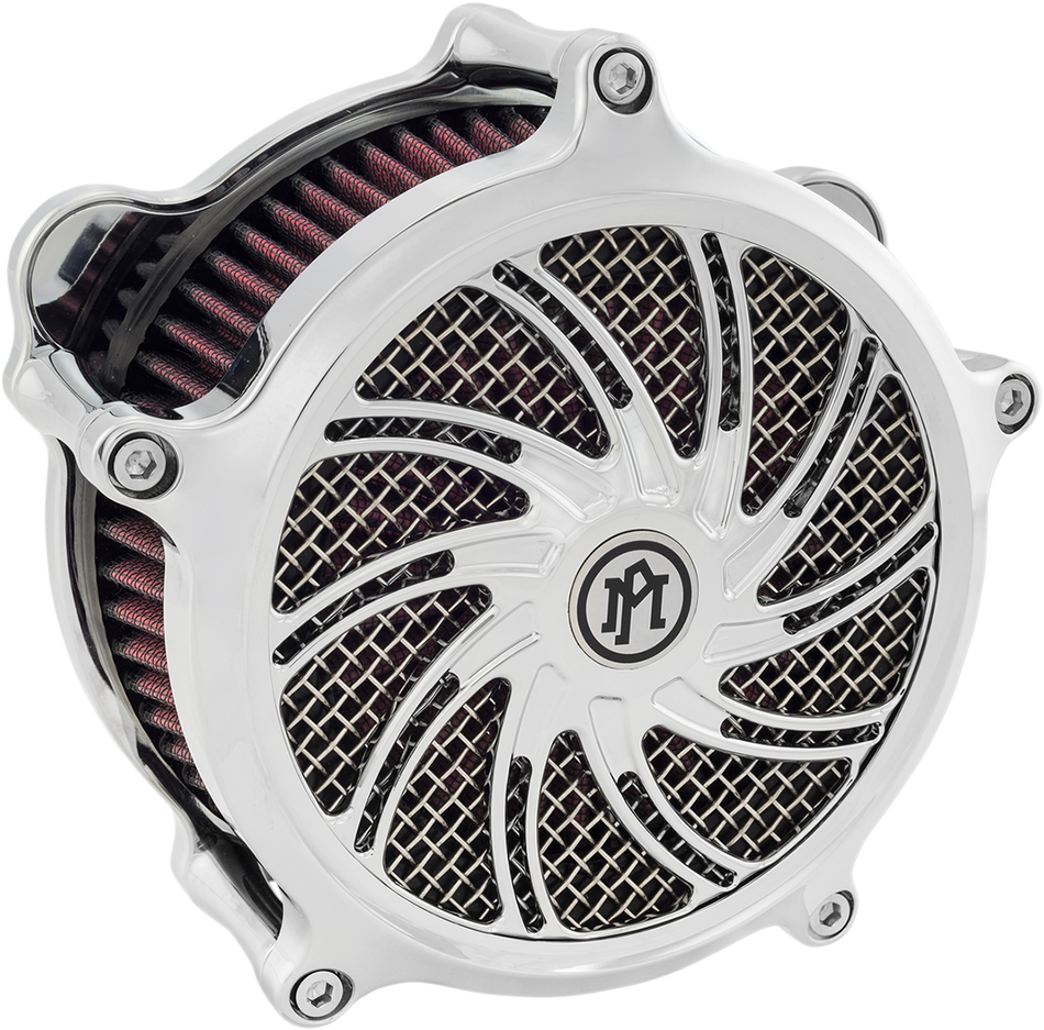 PERFORMANCE MACHINE (PM) Supra Air Cleaner Insert - Chrome 02062010SUPCH