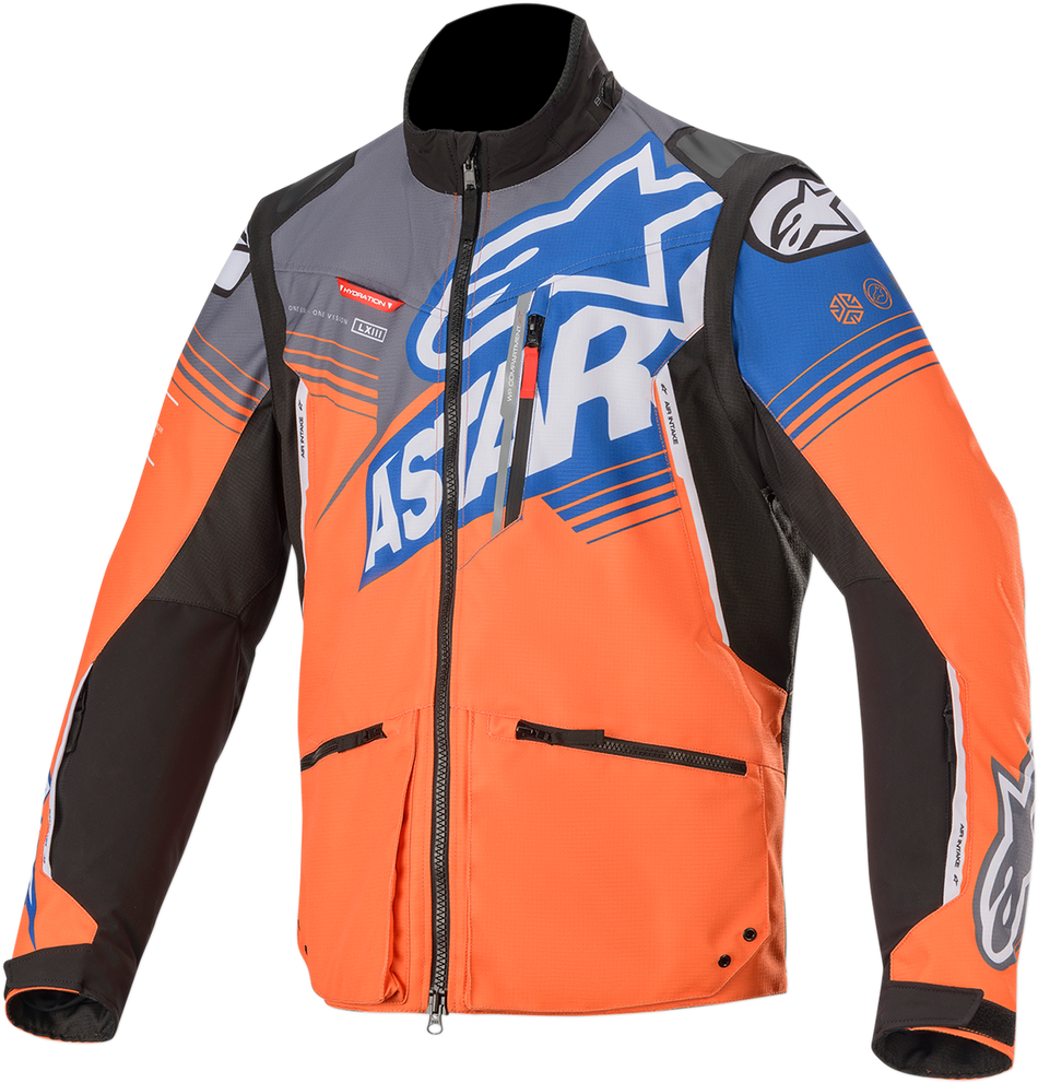 ALPINESTARS Venture Jacket - Orange/Gray/Blue - 2XL 3703019-417-2X