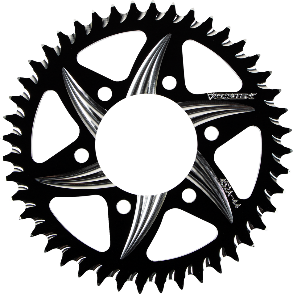 VORTEX CAT5 Sprocket - Black - 44 Tooth 452AZK-44