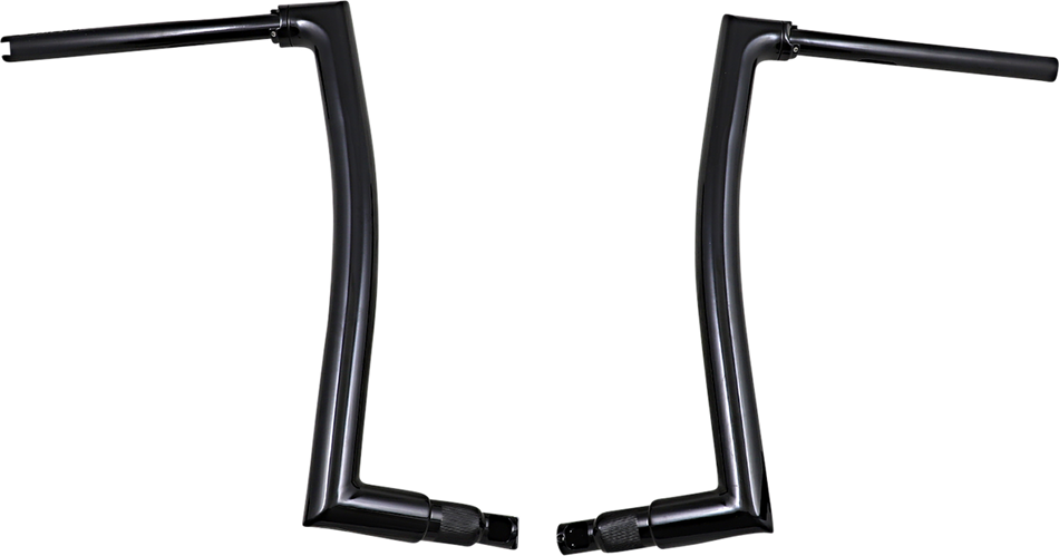 FAT BAGGERS INC. Handlebar - Flat Top - 16" - Black 606016-B