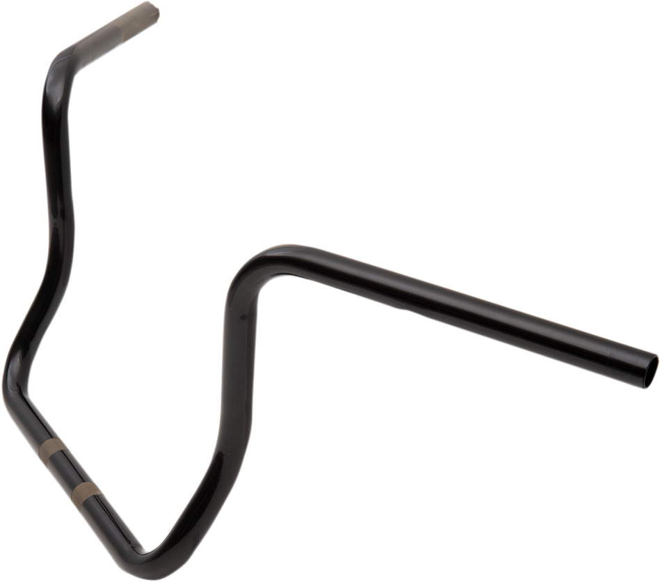 DRAG SPECIALTIES Handlebar - Ape Hanger - 12" - Gloss Black 38"W/13"CW/7.5"PB;F/08-20 0601-5042