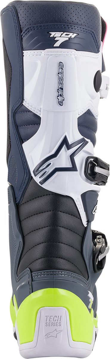 Botas ALPINESTARS Tech 7 - Negro/Rosa/Blanco/Amarillo - US 10 2012014-9076-10