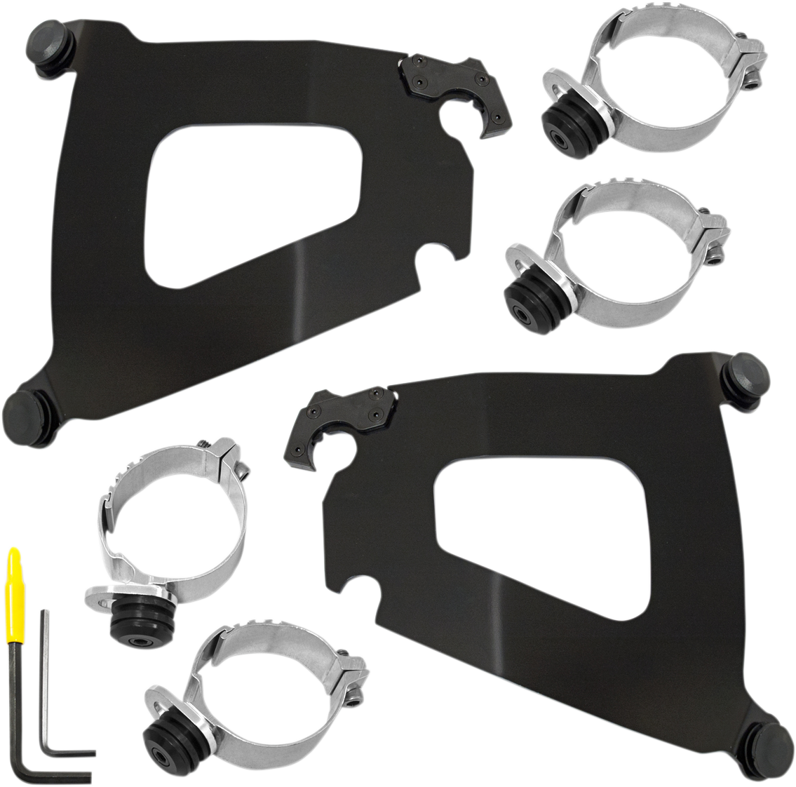 MEMPHIS SHADES Bullet Mounting Kit - VTX18 - Black MEB2012