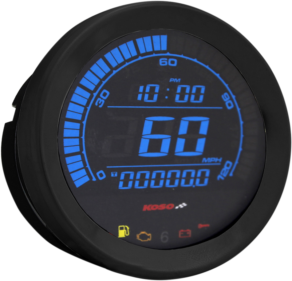 KOSO NORTH AMERICA 4" Speedometer - Black BA051010