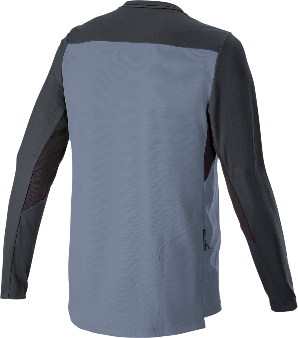 ALPINESTARS Drop 6.0 V2 Long-Sleeve Jersey - Black/Gray - Medium 1766422-9291-MD