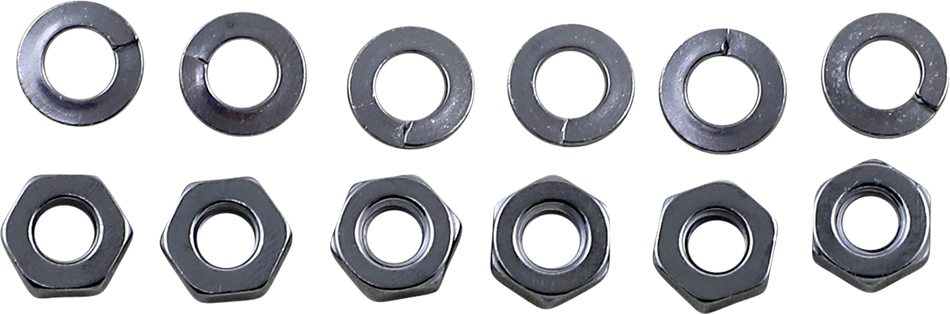 COLONY Oil Pump Nut Kit - Chrome 8110-12