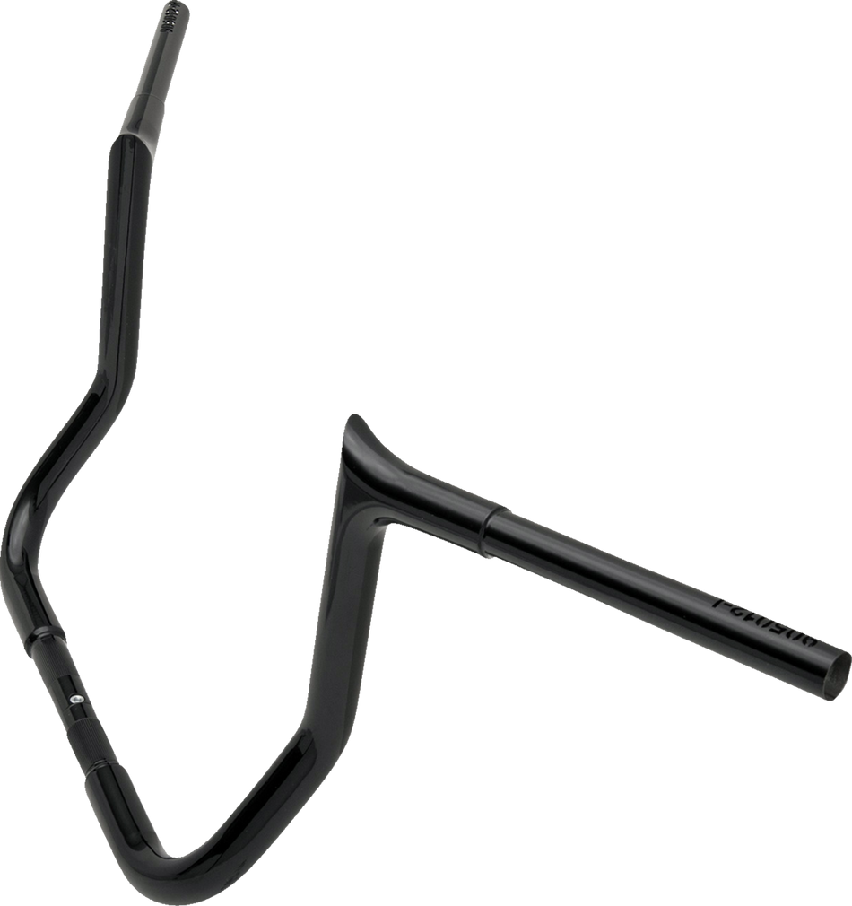 FAT BAGGERS INC. Handlebar Kit - Pointed Top - 12" - Black 919012-B