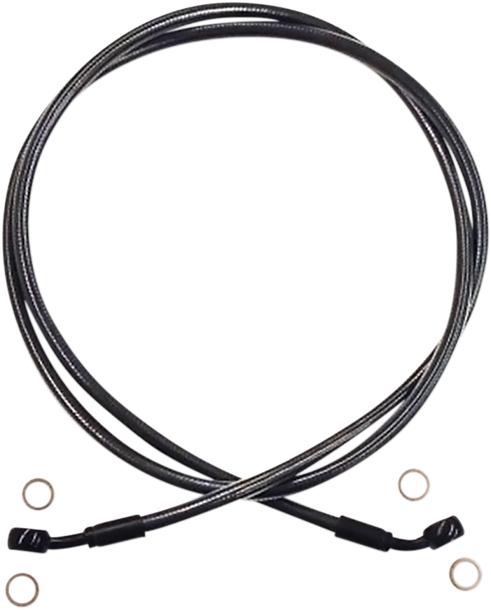 MAGNUM Brake Line - EZ Align - +6" - Black Pearl 46349SW