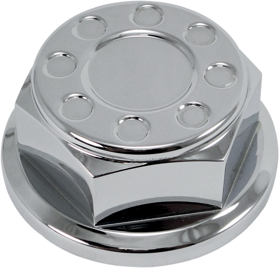 JOKER MACHINE Steering Stem Nut - Chrome-Plated 10-015C