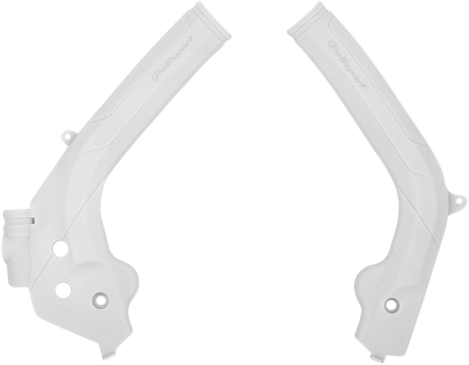 POLISPORT Frame Guards - White - Husqvarna/KTM 8466600003