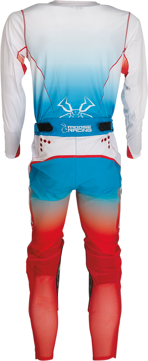 MOOSE RACING Agroid Jersey - Red/White/Blue - Medium 2910-6989