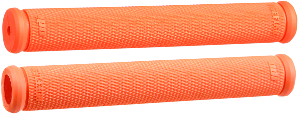 ODI Grips - Ruffian - 8" - Snow - Orange N01RFO