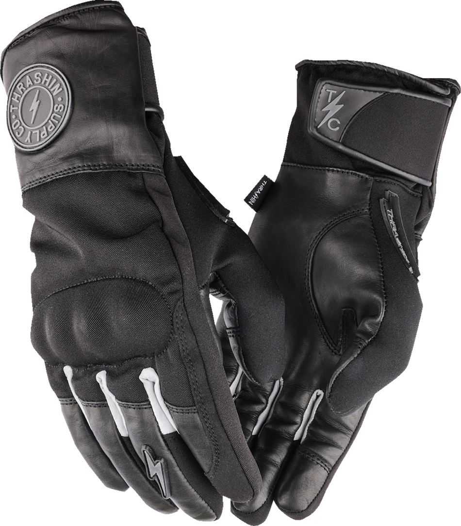 THRASHIN SUPPLY CO. Mission Waterproof Gloves - Black - Small TWG--00-08