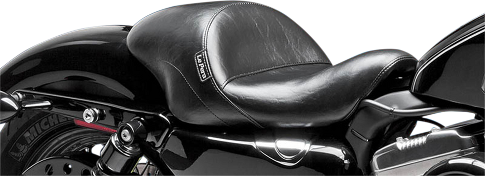 LE PERA Aviator Up Front Solo Seat - Smooth - Black LFU-316