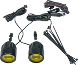 Luz antiniebla CUSTOM DYNAMICS - Negra - Lente amarilla PB-FOG-BCM-YB 