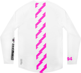 MUC-OFF USA Riders Long-Sleeve Jersey - White - XL 20490