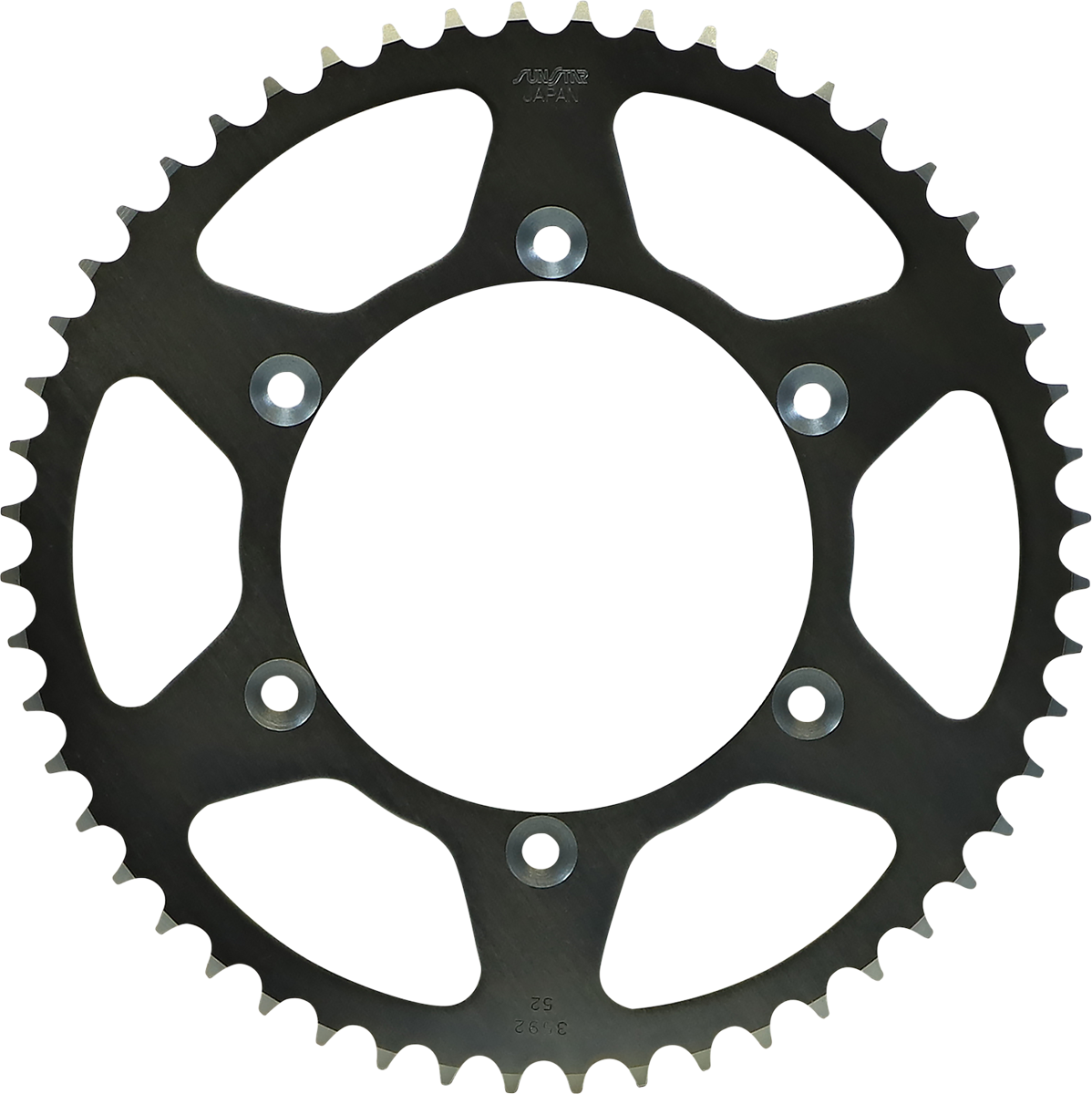 Piñón trasero de acero SUNSTAR SPROCKETS - 52 dientes - Yamaha 2-359252 