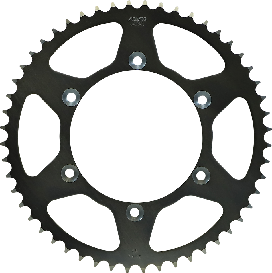 Piñón trasero de acero SUNSTAR SPROCKETS - 52 dientes - Yamaha 2-359252 