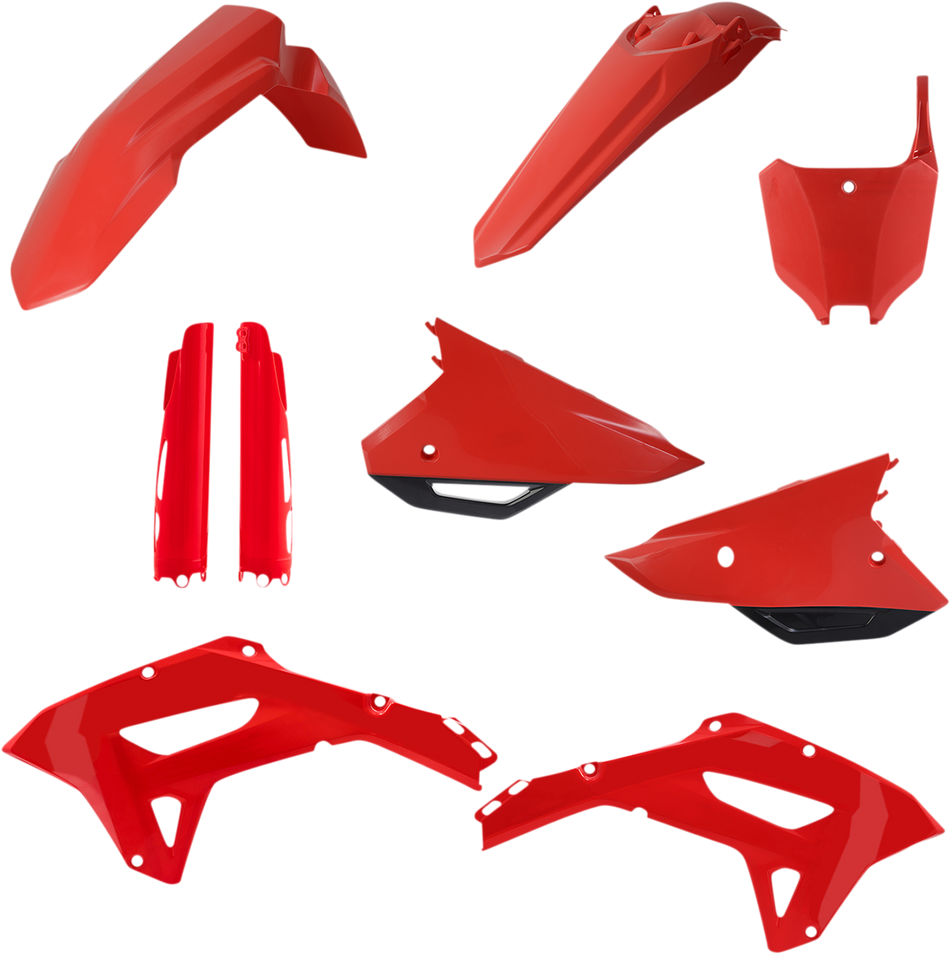 ACERBIS Kompletter Ersatz-Bodykit - OEM Rot/Schwarz 2861807118 