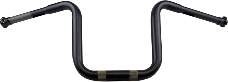 TODD'S CYCLE Handlebar - Beater - 10" - Matte Black 0601-4679