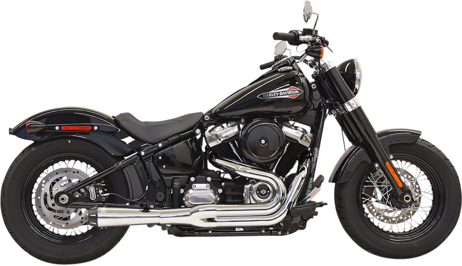 BASSANI XHAUST 2:1 Exhaust - Chrome 1S92R