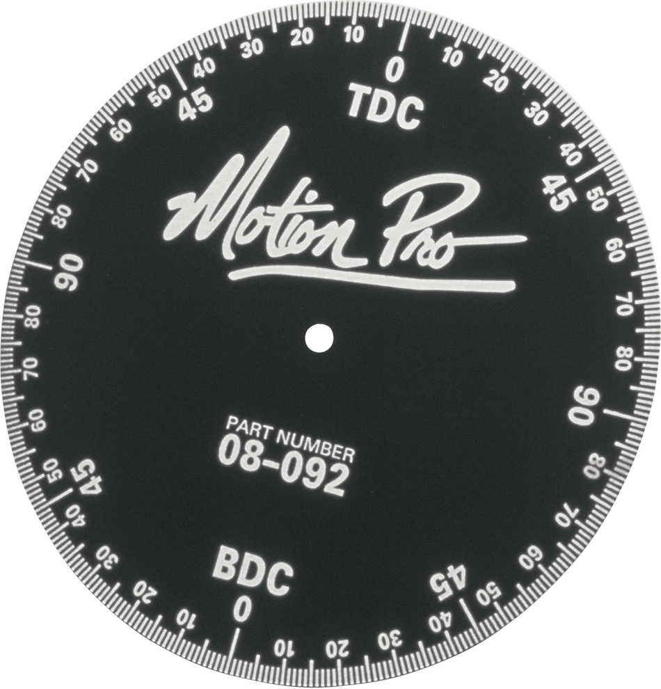 MOTION PRO Degree Wheel 08-1992