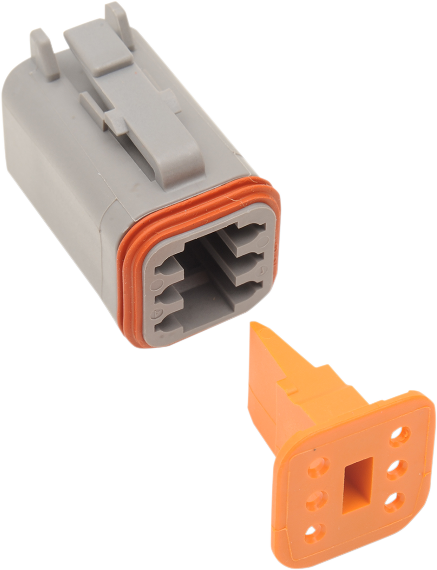 NAMZ Deutsch Plug - 6 Pin - Gray DP-6G