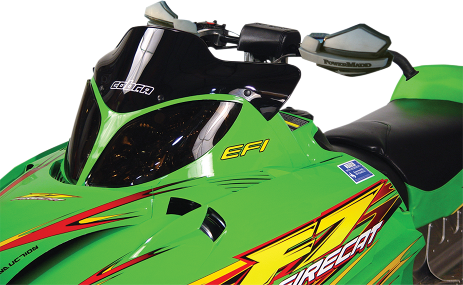 POWERMADD Windshield - 7" - Black - Arctic Cat 12410