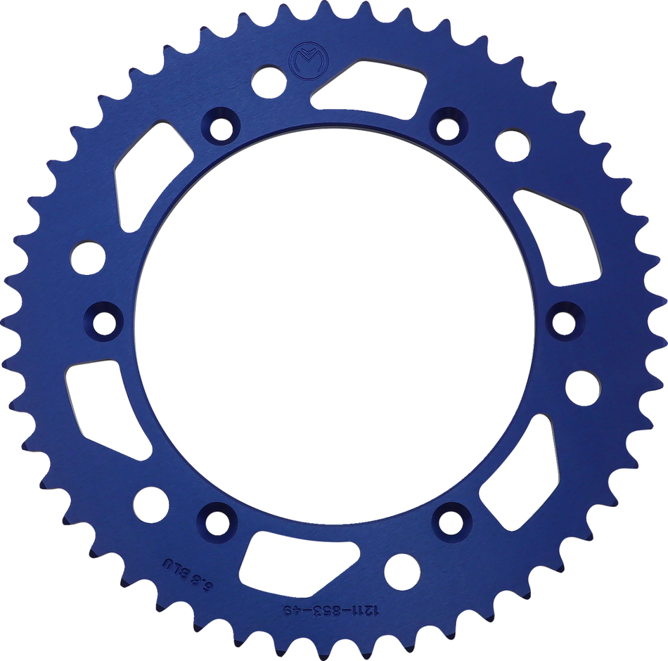 MOOSE RACING Rear Sprocket - 49 Tooth - Yamaha 1211-853-49-12