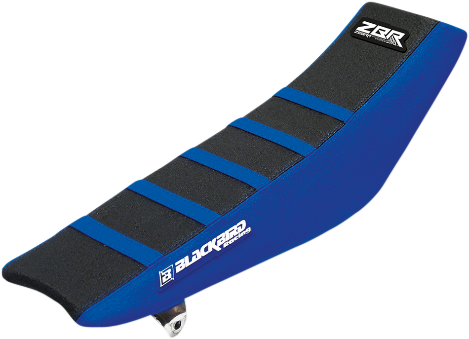 Funda de asiento BLACKBIRD RACING Zebra - Pinza - Azul/Negro 1249Z 