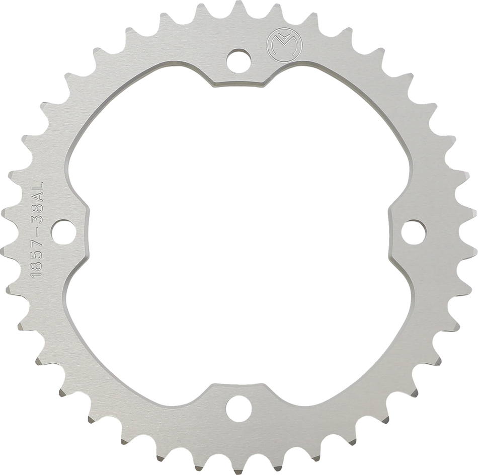 MOOSE RACING Rear Aluminum Sprocket - 38 Tooth - Yamaha 1857-38AL