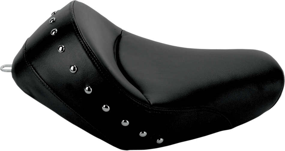 SADDLEMEN Heels Down Solo Seat - Without Backrest - Studded - Black - XL 807-03-0011