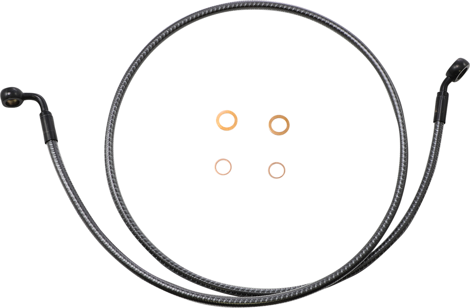 MAGNUM Brake Line - Front - 35/90 - 50" - KARBONFIBR 76150SW