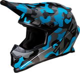 Z1R Rise Helmet - Camo - Blue - Large 0110-6088