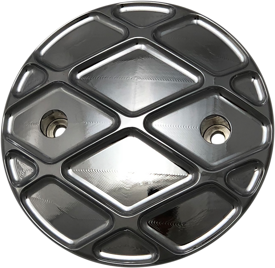 EDDIE TROTTA DESIGNS Points Cover - Platinum - Chrome - M8 TC-566