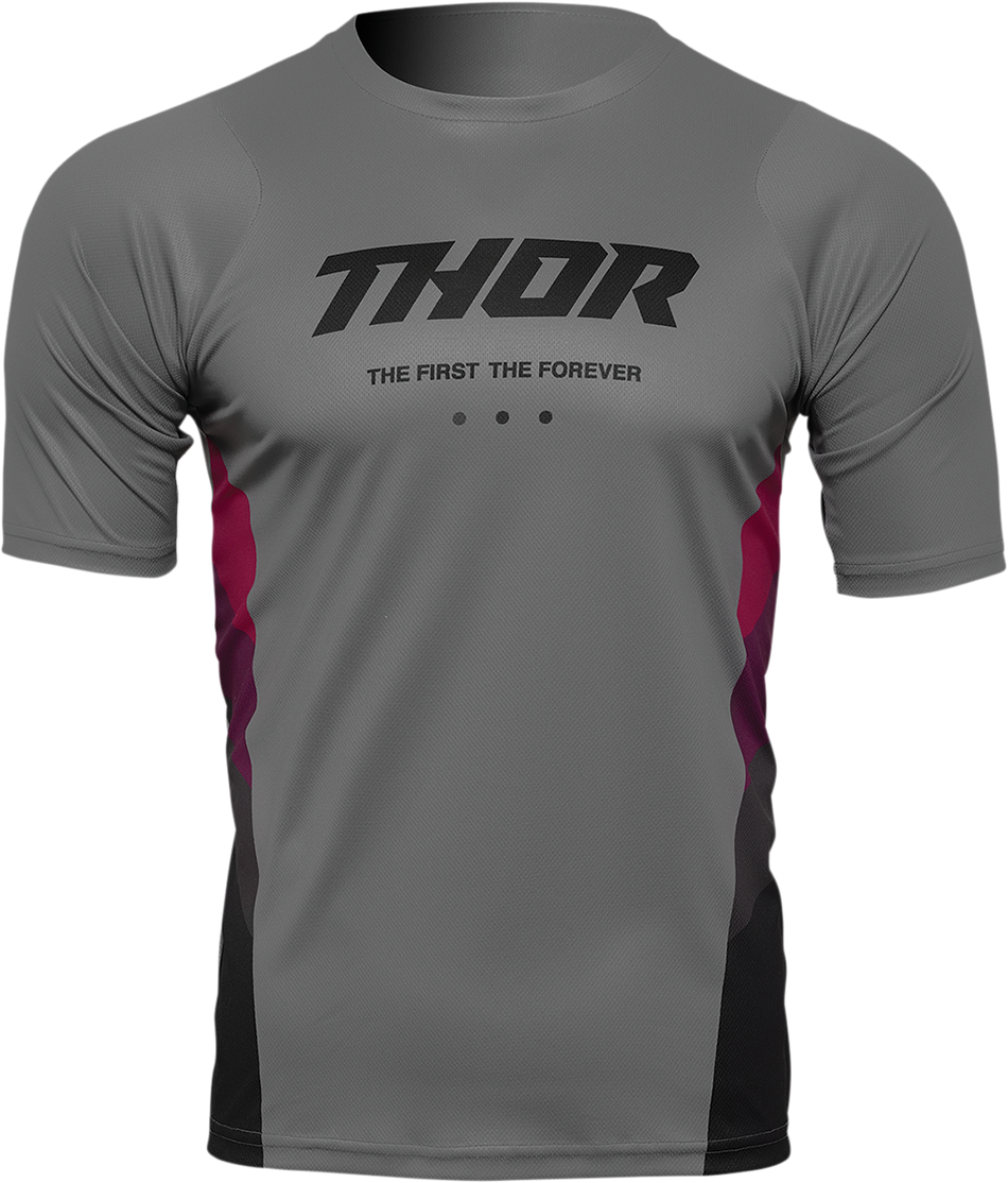 THOR Assist React Jersey - Gray/Purple - Large 5120-0177