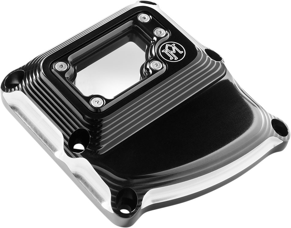 PERFORMANCE MACHINE (PM) Transmission Cover - Contrast Cut 0203-2020M-BM