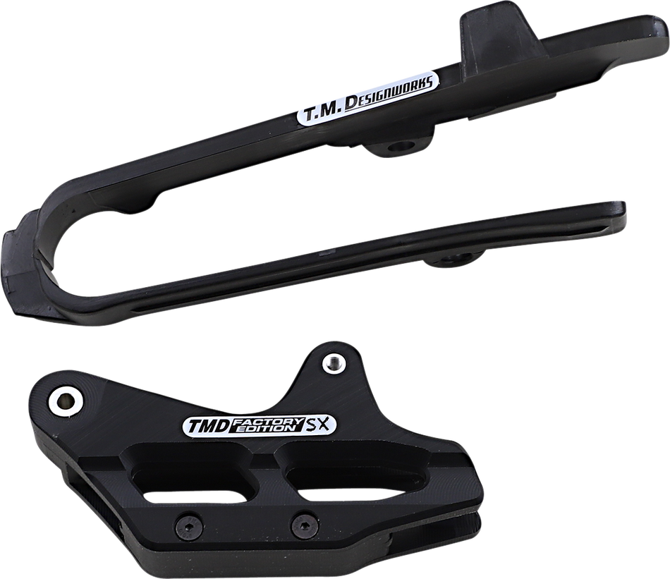 T.M. DESIGNWORKS Chain Guide/Slider - KTM - Black DCK-KT7-BK