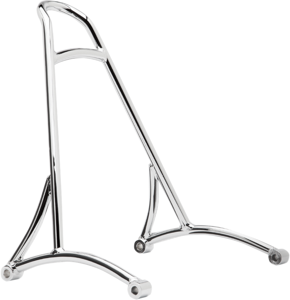 BURLY BRAND Sissy Bar - Short - Chrome - Touring B13-1500C