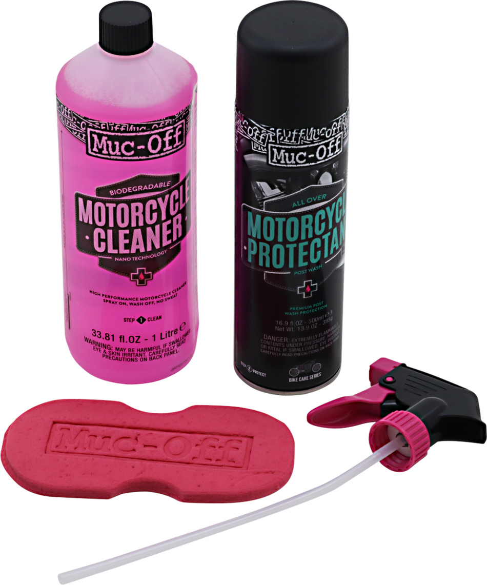 MUC-OFF USA Cleaner/Spray Duo with Sponge 20020US